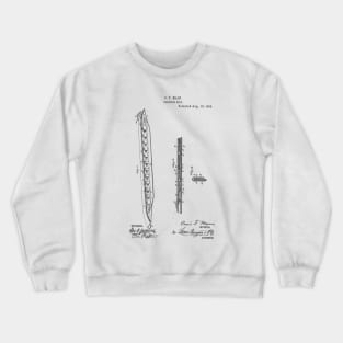 Electric Belt Vintage Patent Hand Drawing Crewneck Sweatshirt